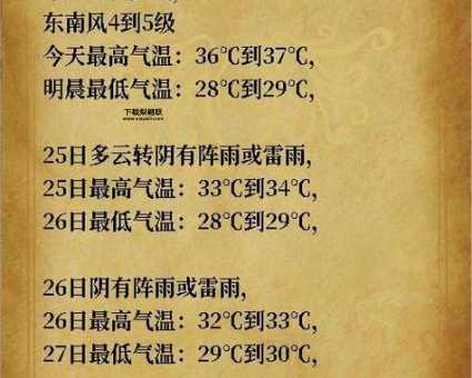 本地最近30天天气(最高最低温是多少)