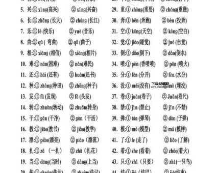 稍多音字组词(你都知道怎么组词吗)