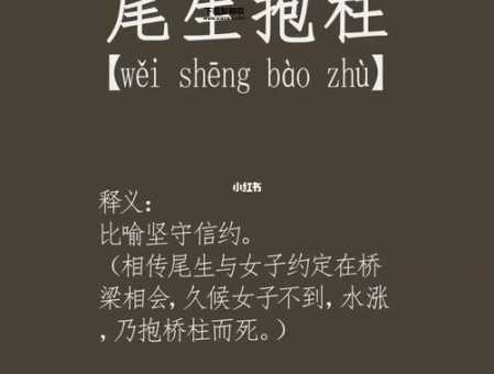 尾生抱柱的故事典故(尾生该不该抱柱)