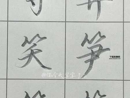 竹字头一个厂一个虎(怎么写才能正确)