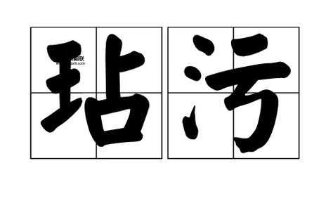 玷污的读音(弄脏还是侮辱)