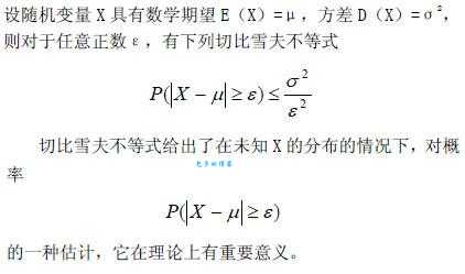 哪里可以了解切比雪夫不等式？这几个渠道！