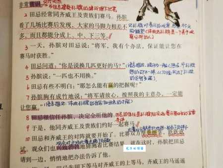 田忌赛马的计策提出者是谁?原来是他!怪不得!