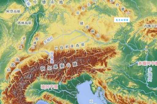 欧洲阿尔卑斯山在哪里？简单易懂的地理位置介绍