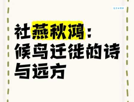 社燕秋鸿究竟是哪个生肖？不同说法大揭秘！