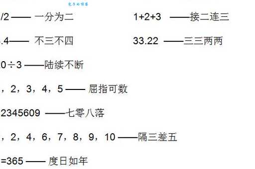 趣味谜题：纵横四海究竟是哪个数字？