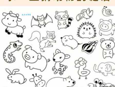 半夜三更动物谜语，简单易懂！