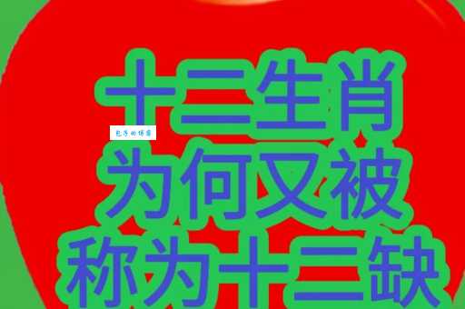 无边生肖代表什么?十二生肖的含义和象征