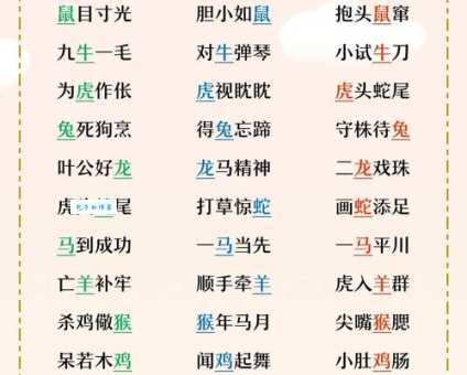成语生肖谜题:乘龙快婿究竟是哪种动物?