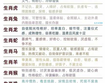 一表人才能出什么生肖？颜值与才华兼备的生肖