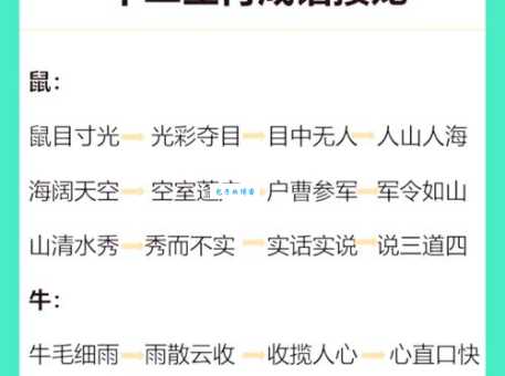 你知道星火燎原是什么生肖吗?解析成语背后的生肖秘密