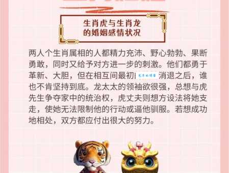 “龙争虎斗”代表什么生肖？你猜对了吗？