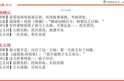 满脸生花是什么意思?例句详解及近义词辨析