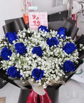 蓝色妖姬代表什么感情?送给谁最合适?