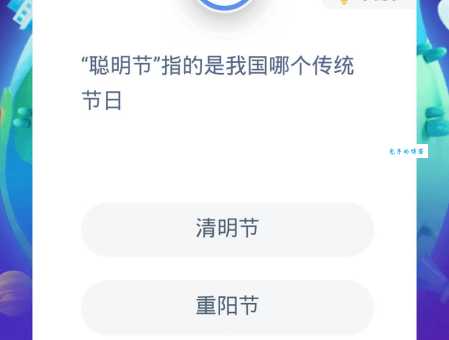 聪明节:我国哪个传统节日这么叫?