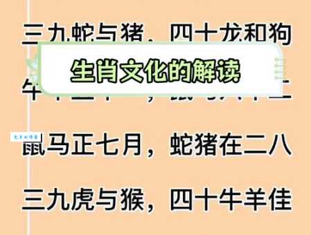 亭亭玉立指什么生肖？揭秘十二生肖中的优雅代表