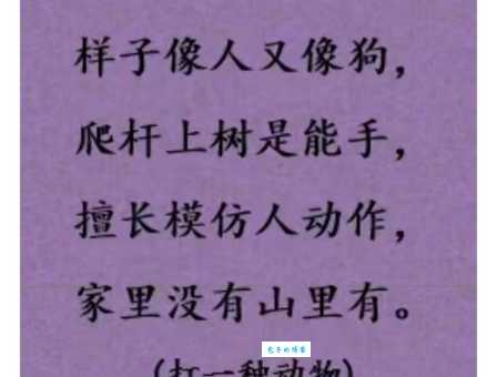 猜谜语:笔下留情打一动物,最佳答案让你大吃一惊!