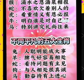 哪个生肖最知恩图报？解析生肖与感恩的关系