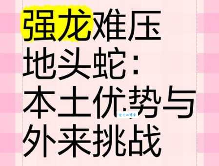 猜生肖：强龙不压地头蛇，到底是谁？
