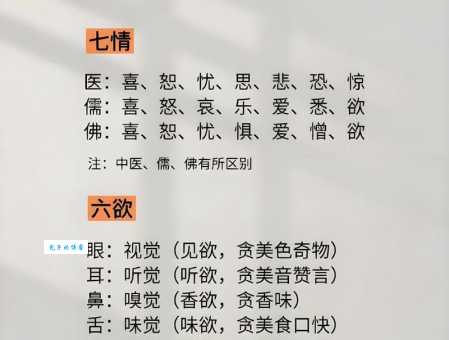七情六欲指的是哪些情感和欲望？一文读懂七情六欲