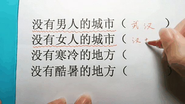 脑筋急转弯:出头做主猜中国地名,测试你的地理知识