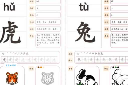 勾三搭四打一动物生肖，超简单谜语！