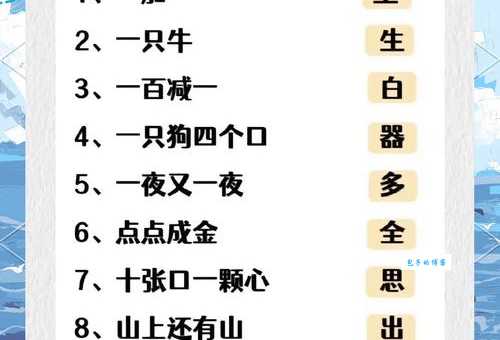 超简单字谜：田在心上猜一字，一看就会！