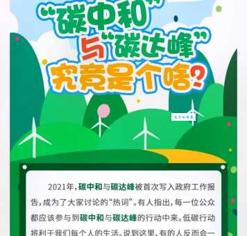 碳达峰碳中和政策解读：对我们的生活有何影响？