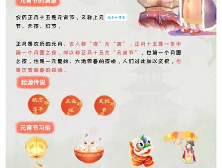 元宵节风俗及来历简单介绍:吃元宵、放烟花,元宵节都有哪些活动?