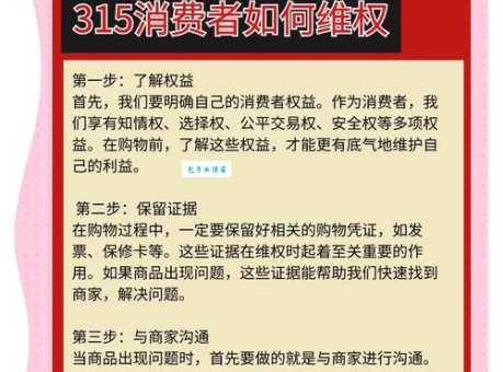 3·15消费者权益日的作用:保障你的消费安全,提升消费体验