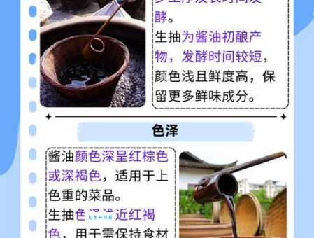 生抽酱油到底有何不同？看完这篇你就明白了