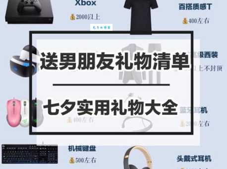 男朋友七夕礼物送什么好？这份七夕礼物清单别错过