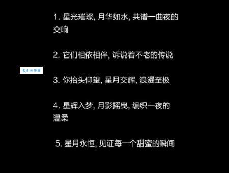 寻找最美的星空四字词语,表达星空的诗意语句