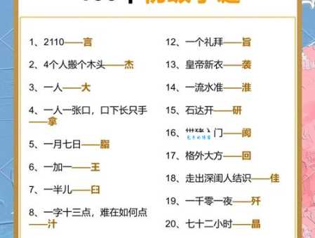 百字加一笔游戏:你也能挑战这个难题吗?
