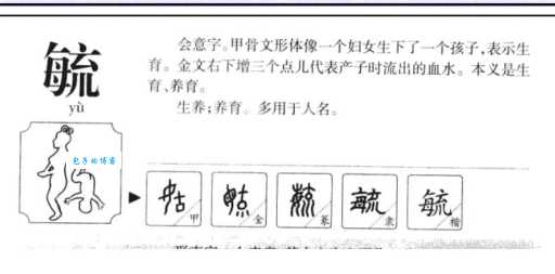毓字读音yù你读对了吗?毓字的详细解释