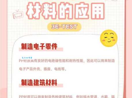 聚丙烯是什么材料做的？它的性能、用途以及与其他塑料的区别
