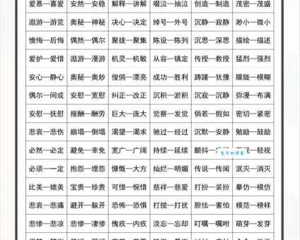 朝野上下有哪些近义词这些常见表达你用过几个