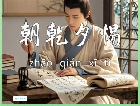 朝乾夕惕读音和意思讲解 这个成语怎么用才正确