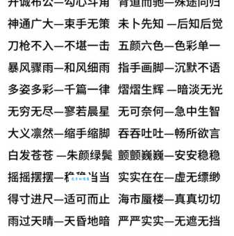 不堪卒读的反义词是什么这些词你用过吗