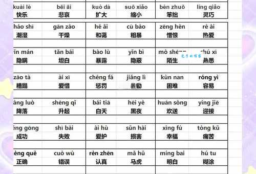 枘凿冰炭同义词和反义词的区别与用法解析