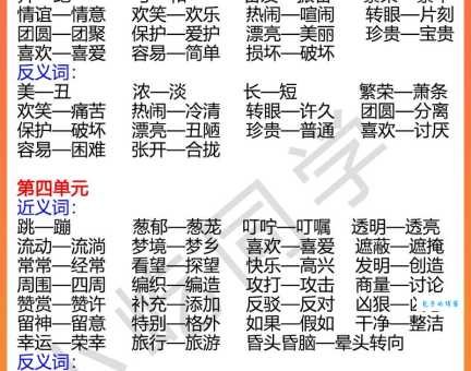 侧目而视同义词近义词反义词一次搞懂