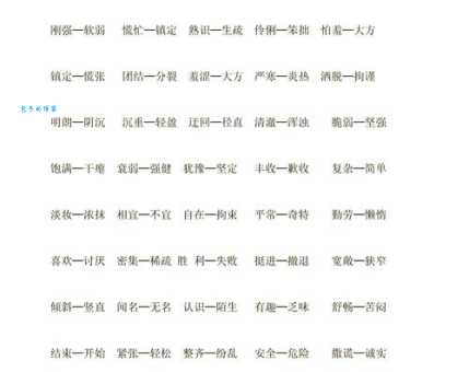 异曲同工的反义词是什么它们之间有什么区别