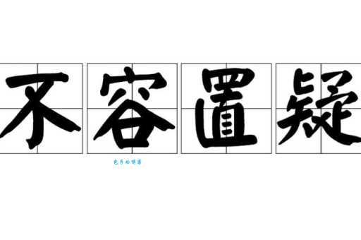不容置疑的意思和用法看完这篇就全懂了