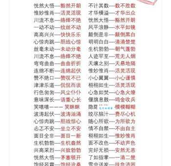 想知道憧憬的近义词吗 这些词语同样充满希望