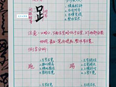 足字旁加卓这个生僻字其实很常见