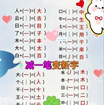 个加一笔是什么字 答案其实很简单