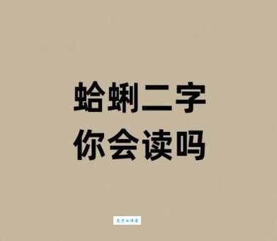 蛤蜊这两个字怎么读很多人都会念错