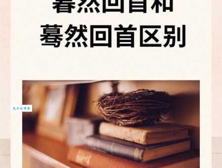 蓦然回首的意思和出处 原来出自这首词
