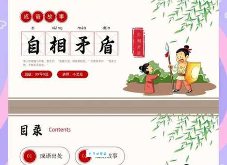自相矛盾的意思和出处 成语背后的故事你知道吗