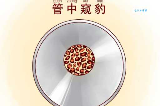 管中窥豹可见一斑什么意思 生活中常见的例子说明